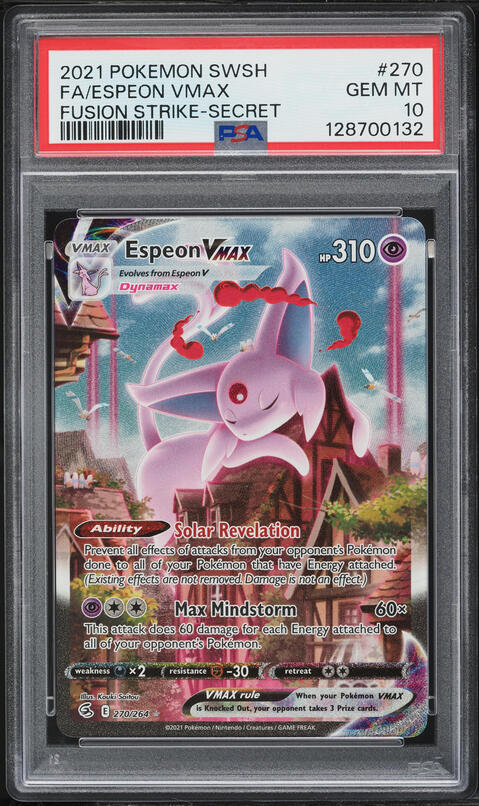 2021 Pokemon Japanese S Promo Eevee Heroes Eevee's Set Espeon VMAX