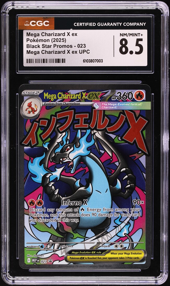2025 Pokemon Mega Evolution Promo Ultra Premium Full Art Mega