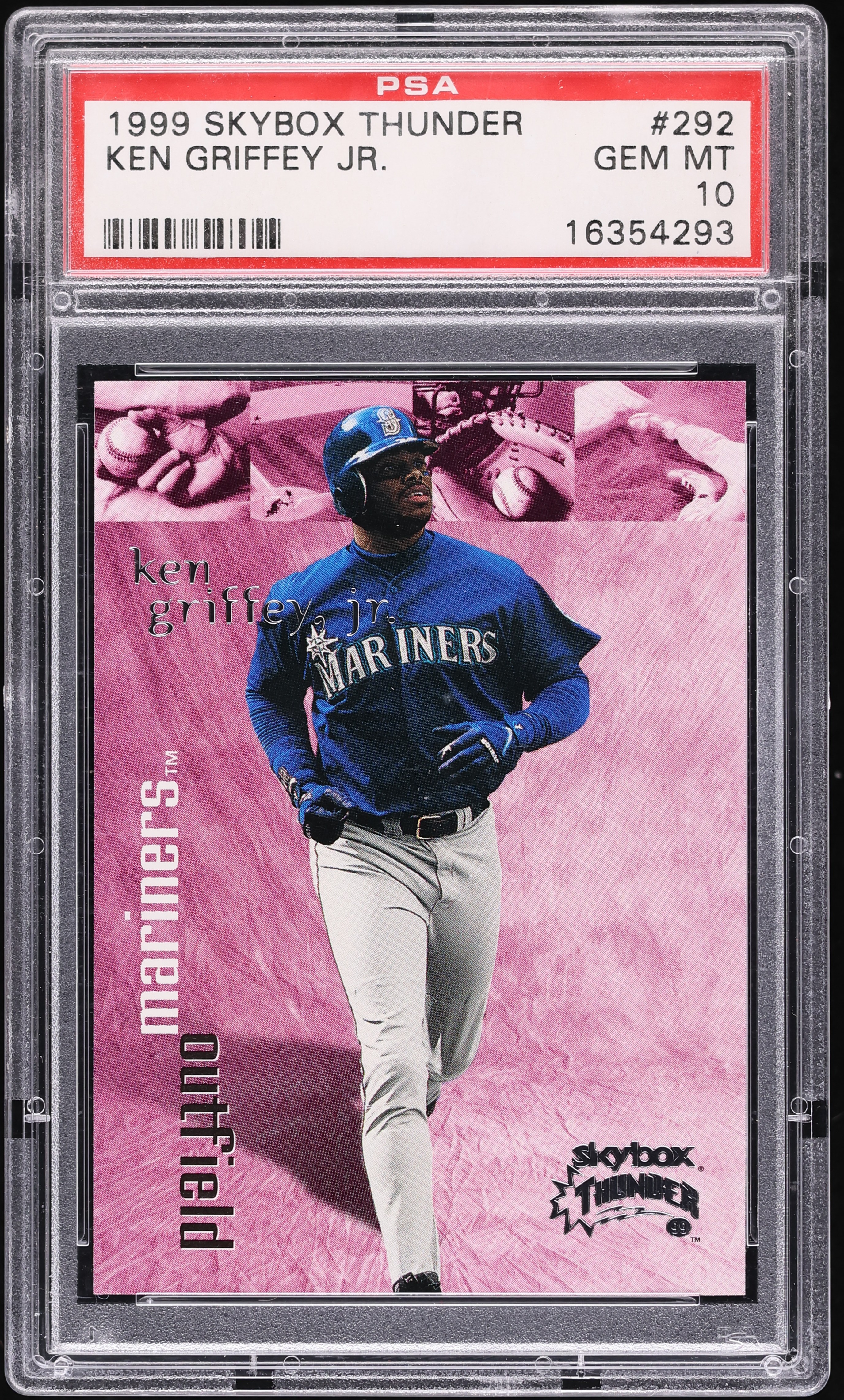 1999 Skybox Thunder Ken Griffey Jr. #292 PSA 10 GEM MINT on