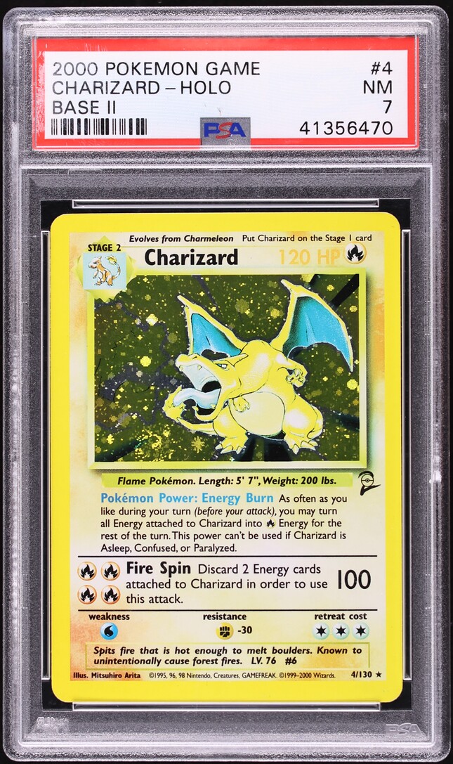 hologram charizard pokemon card 1999 Pokemon Base Set #4 Charizard main image 0