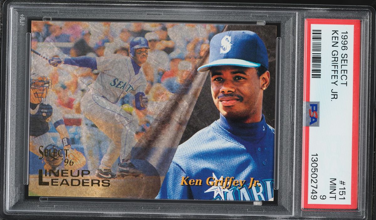 1996 Select Ken Griffey Jr. #151 PSA 9 MINT on Fanatics Collect