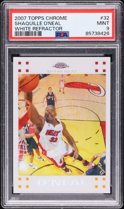 2007 Topps Chrome White Refractor Kevin Durant ROOKIE /99 #131 PSA