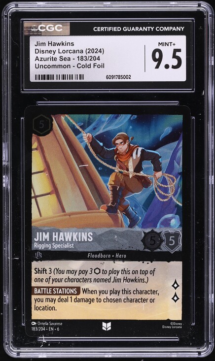jim hawkins lorcana card 173 Jim Hawkins main image 0
