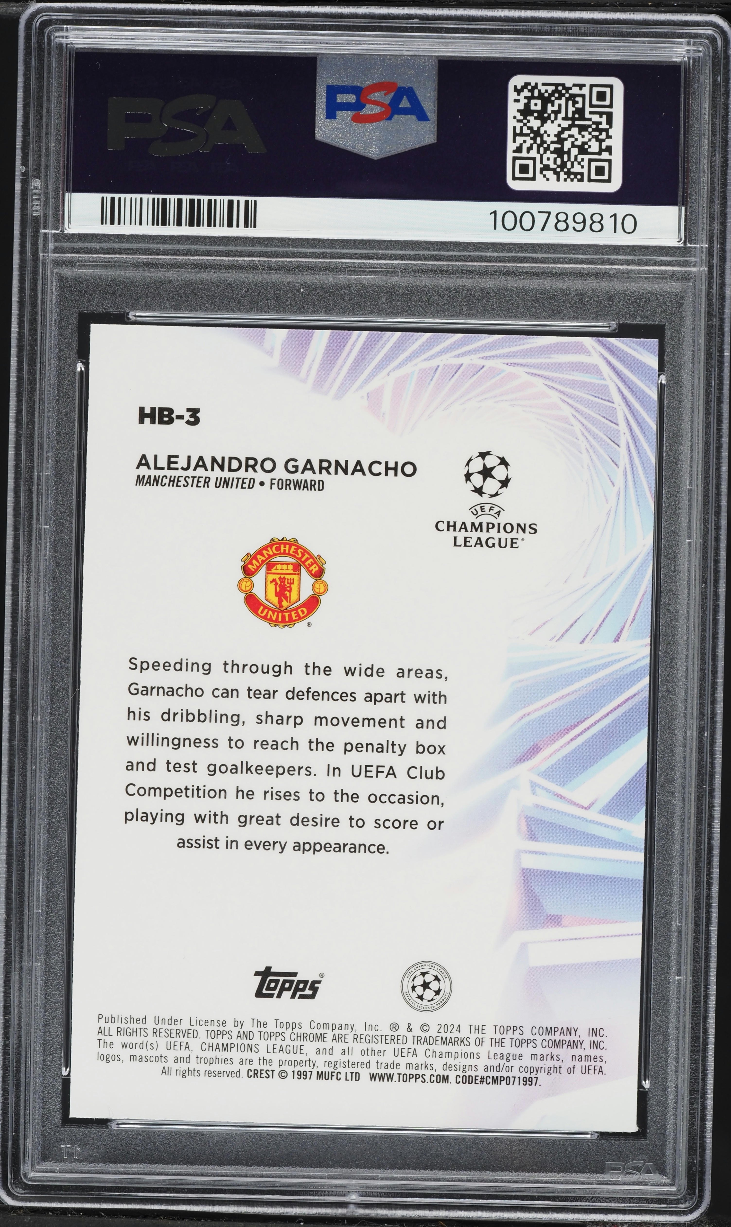 2023 Topps Chrome UEFA Club Competitions Hobby Masters Alejandro
