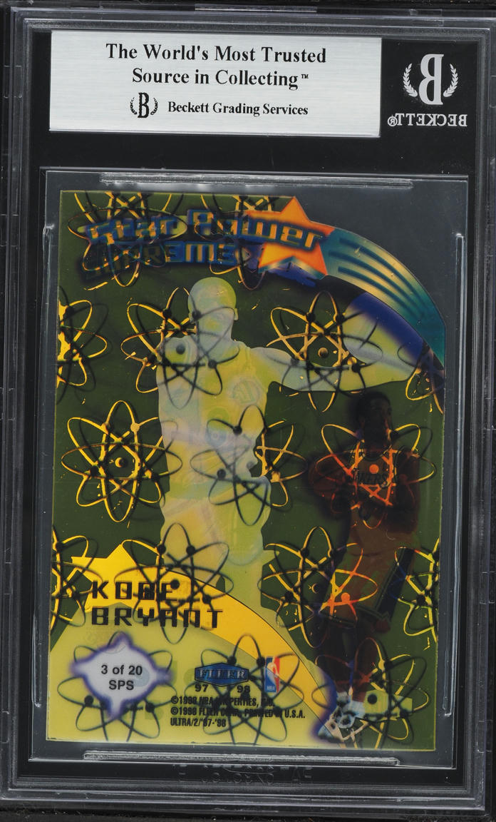 1997 Ultra Star Power Supreme Die-Cut Kobe Bryant #SPS3 BGS 8.5 NM-MT+