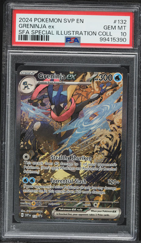 2024 Pokemon SV Black Star Promo Special Illustration Greninja ex