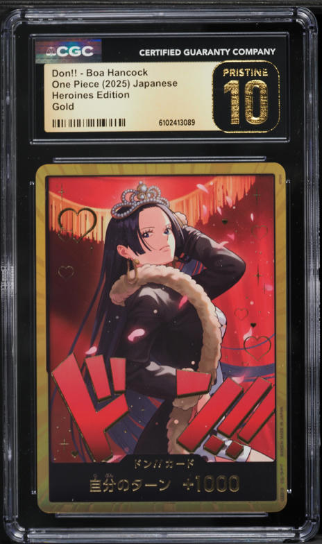 2025 One Piece Japanese The Azure Sea's Seven SP Boa Hancock #OP14