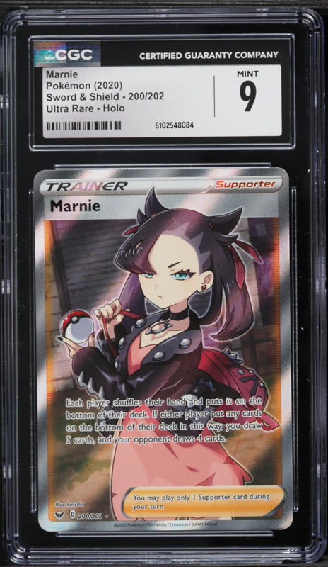 marnie pokemon card value Celebrate the legacy of your favorite tabletop game with this Marnie 2020 Pokemon Sword Marnie's Liepard 002/019 Marnie's Morpeko