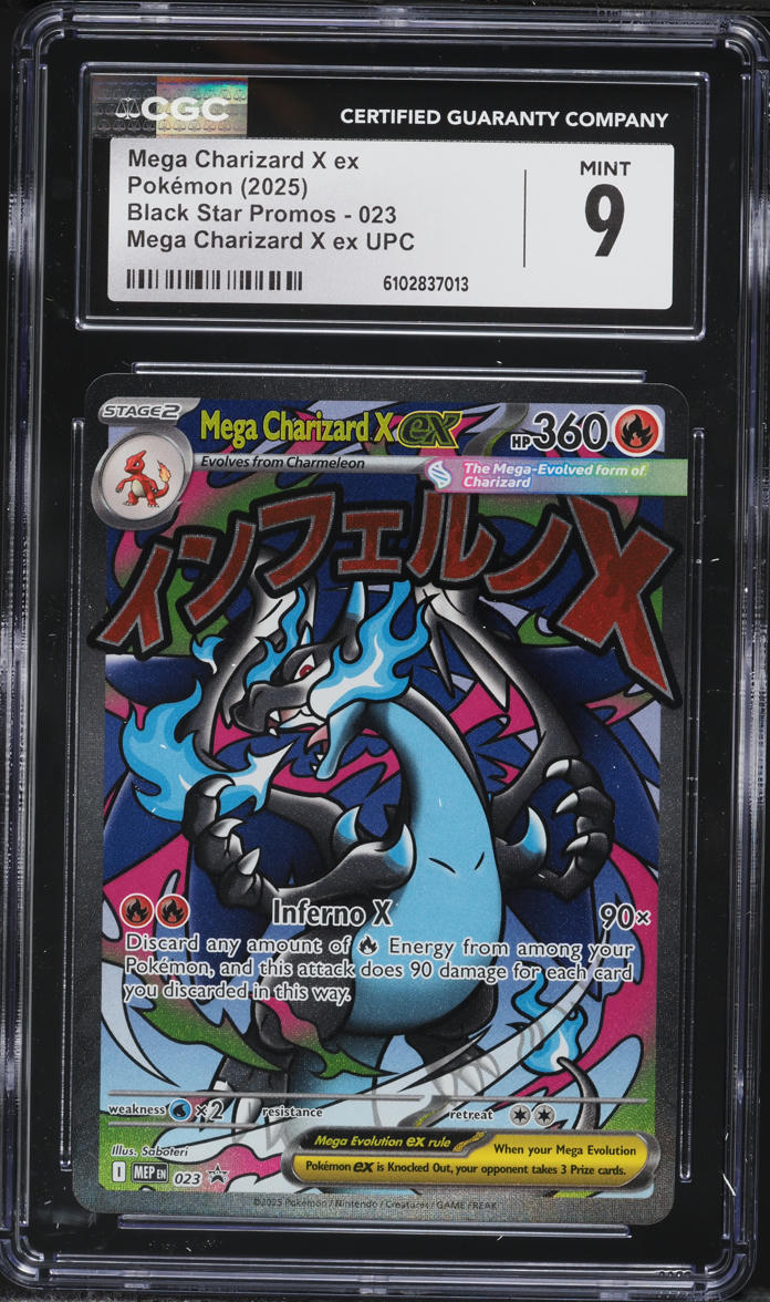 2025 Pokemon Mega Evolution Promo Ultra Premium Full Art Mega