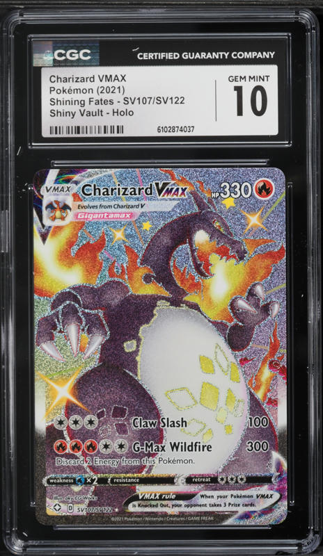 2022 Pokemon SWSH Black Star Promo Ultra Premium Charizard VMAX