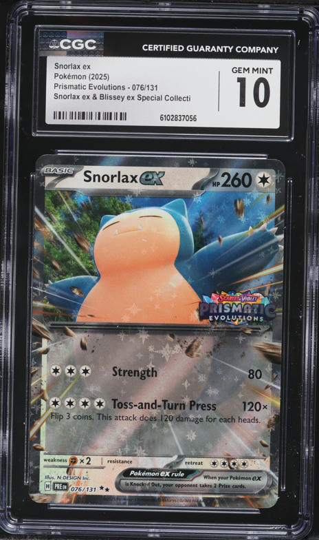 graded snorlax card 27/64 PSA 6 Rare Pokemon (1999 Pokemon Jungle) + TitanCards Toploader Toys & Games this graded and authenticated card is the perfect way to showcase your collection. Pokmon Graded card - Snorlax