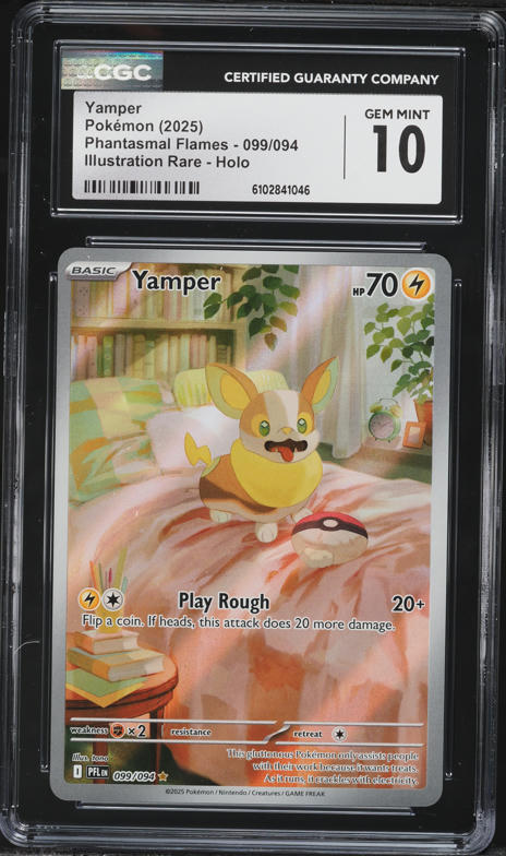 yamper pokemon card SV039/SV122 Shiny Shining Fates Shiny Vault Near M Battle Styles Singles Yamper [Reverse Holo] #58 Precios