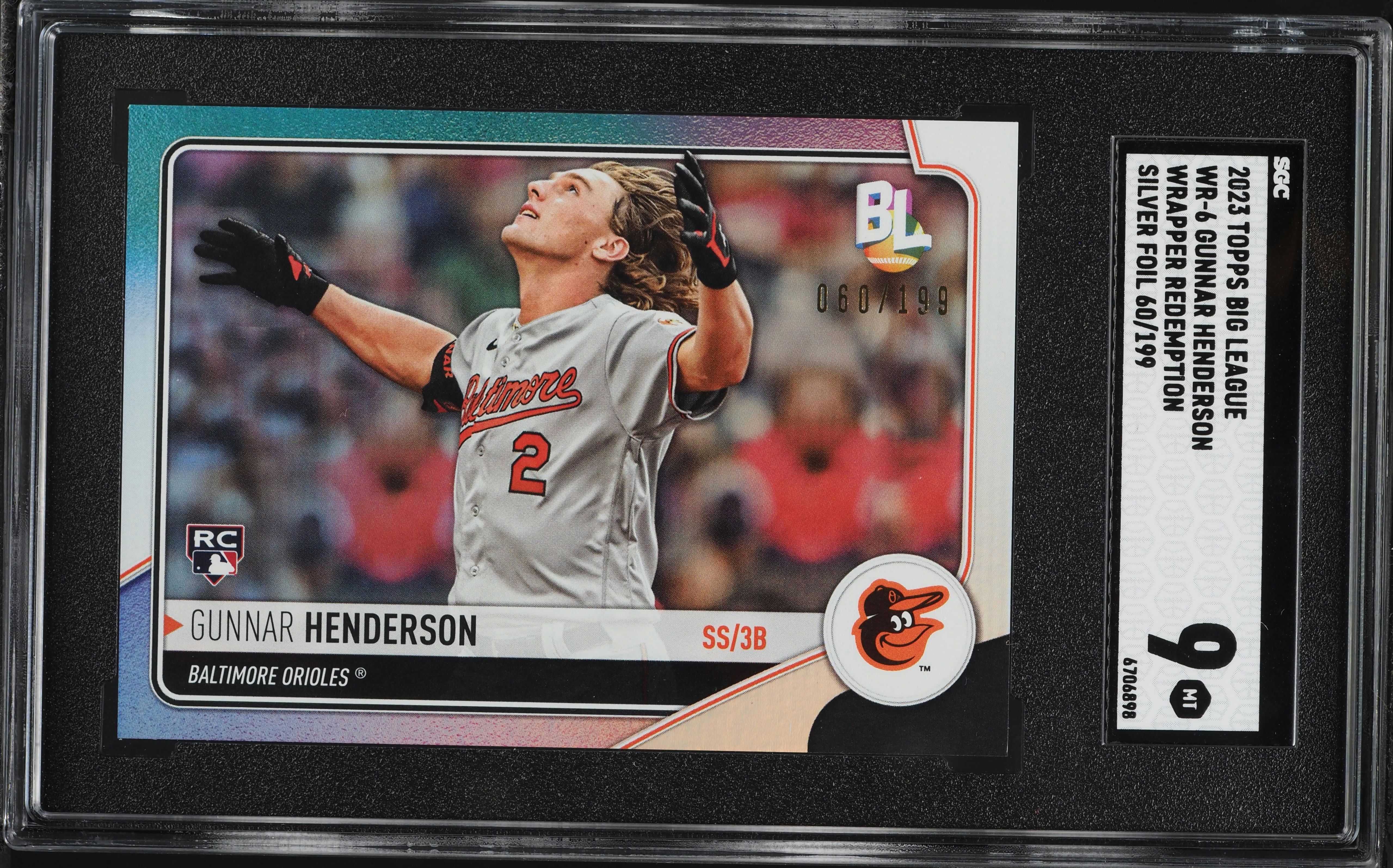 2023 Topps Big League Wrapper Redemption Silver Foil Gunnar