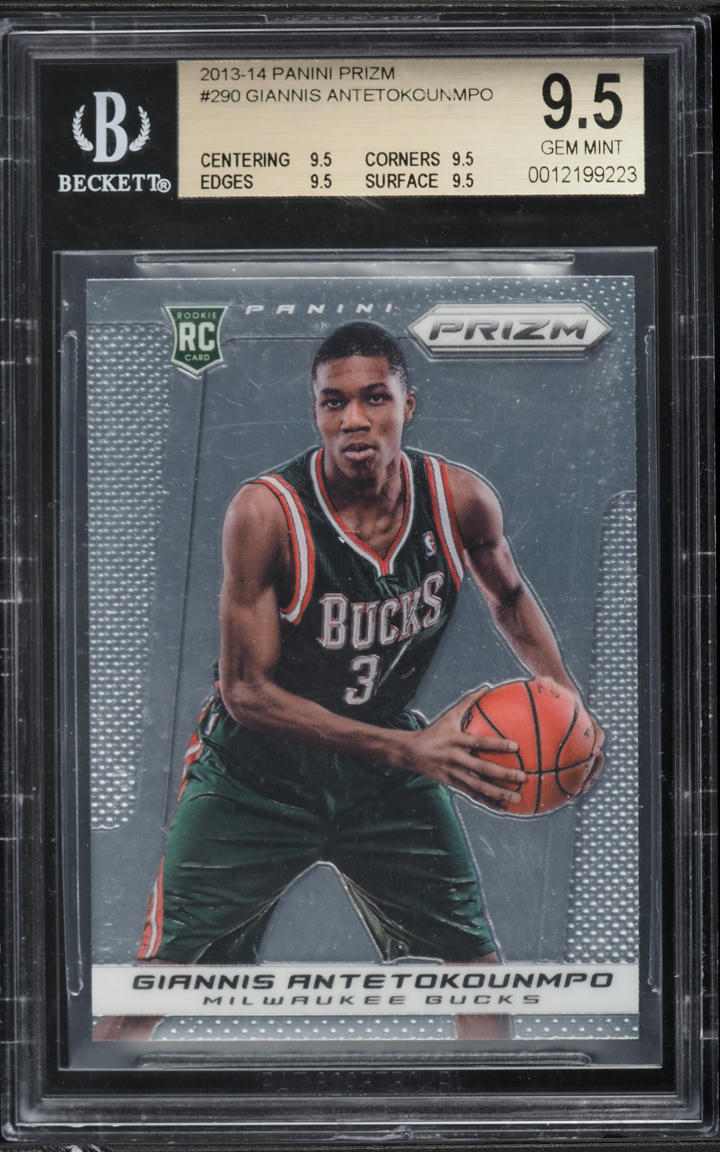2013 Prizm Giannis Antetokounmpo Base #290 BGS 9.5 | Card Ladder