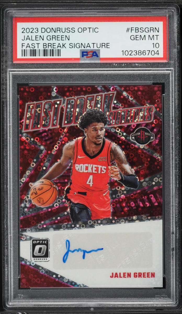その他 21-22 Donruss choice Jalen green PSA 10 Amazon.com: 2021-22