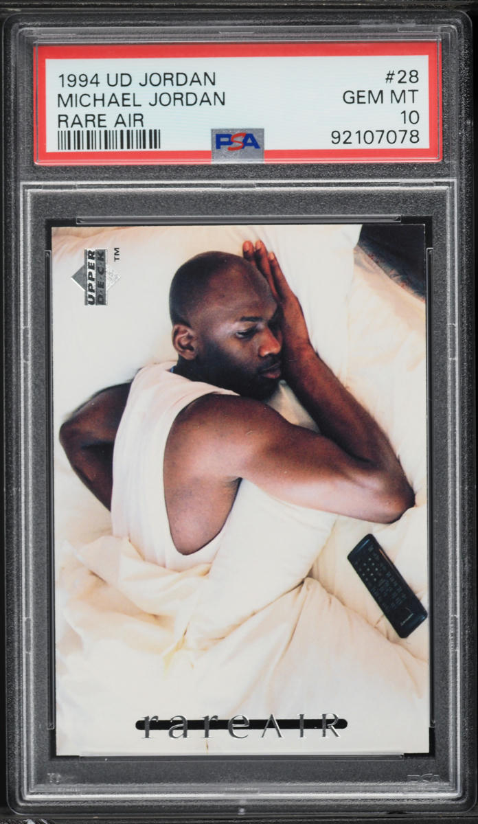 michael jordan rare air cards