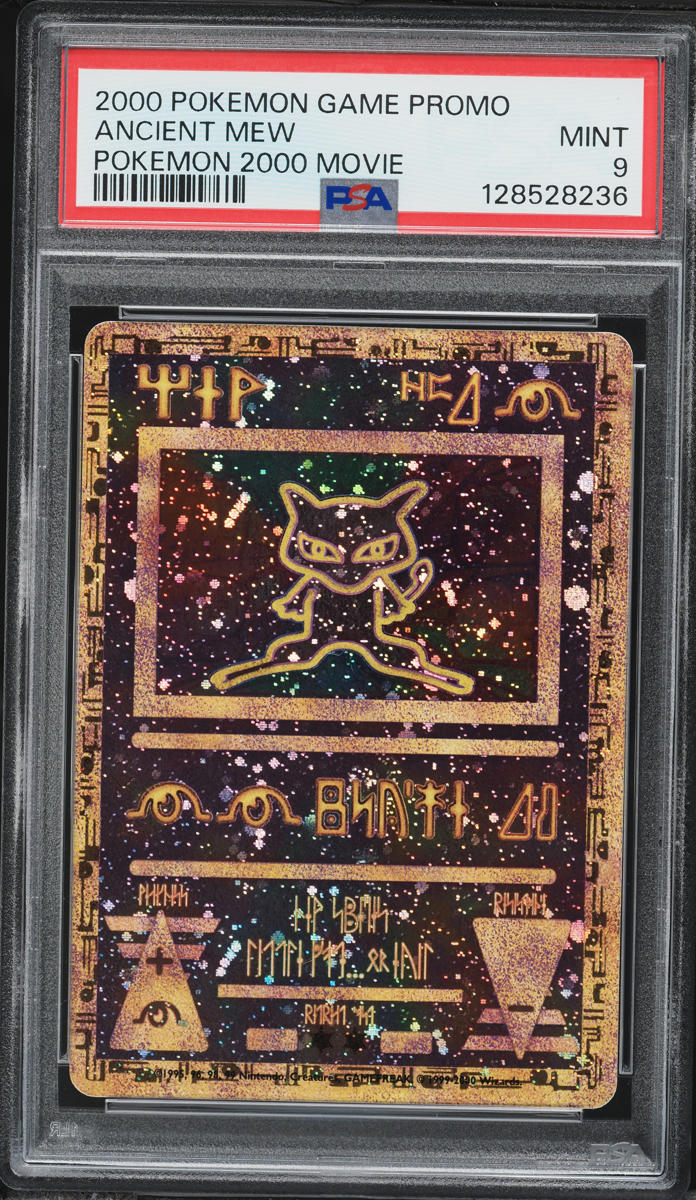 2000 Pokemon Movie Promo Ancient Mew PSA 9 MINT