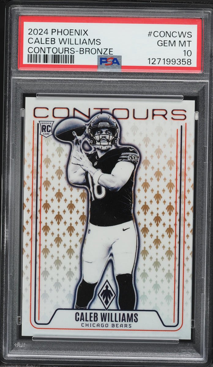 2024 PANINI PHOENIX CONTOURS #CONCWS CALEB WILLIAMS CONTOURS-GOLD