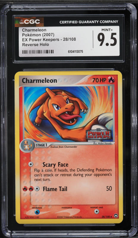 Pokemon Single Card EX POWER KEEPERS (Reverse Holo) - 028/108 : Charmeleon