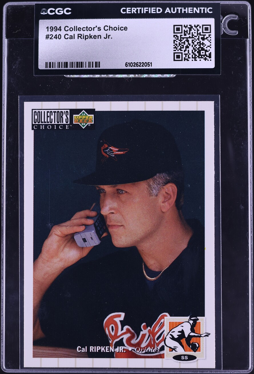 1994 Collector's Choice Cal Ripken Jr. #240 CGC AUTH