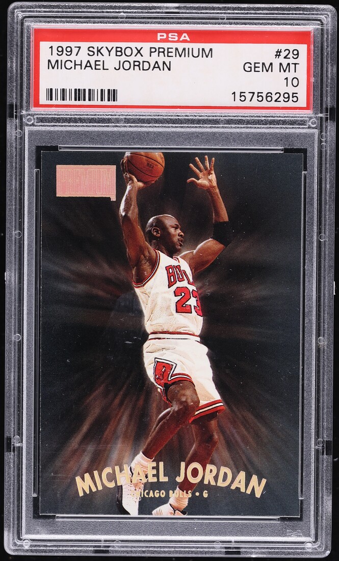 1997 Skybox Premium Michael Jordan #29 PSA 10 GEM MINT