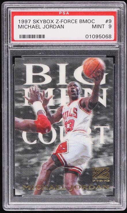 1997 Skybox Premium Golden Touch Die-Cut Michael Jordan #1GT PSA