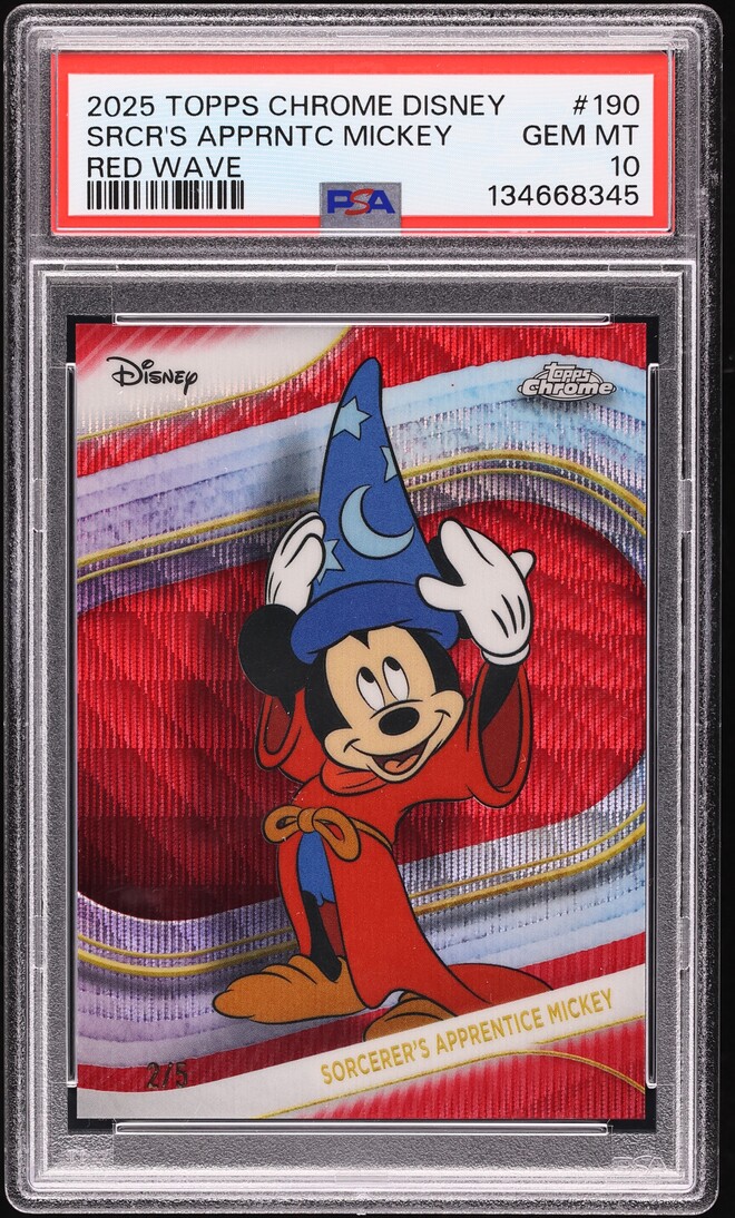Topps chrome disney auto モアナ ロルカナ PSA 10 Moana #AD-10