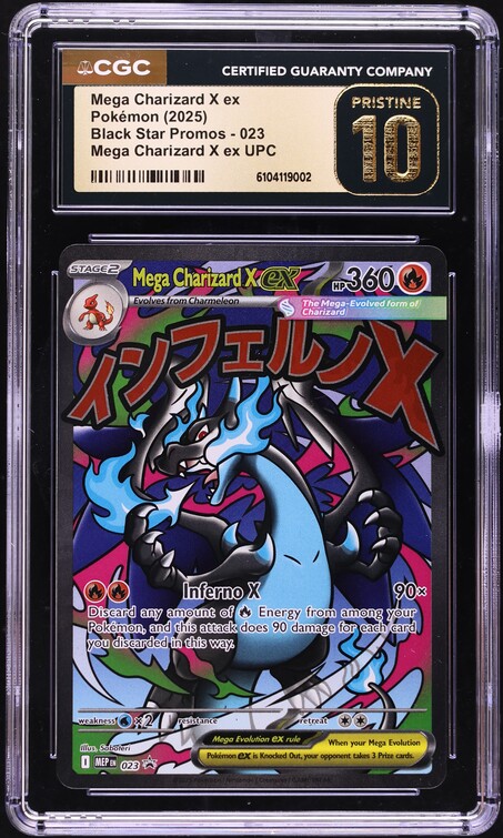 2025 Pokemon Mega Evolution Promo Ultra Premium Full Art Mega