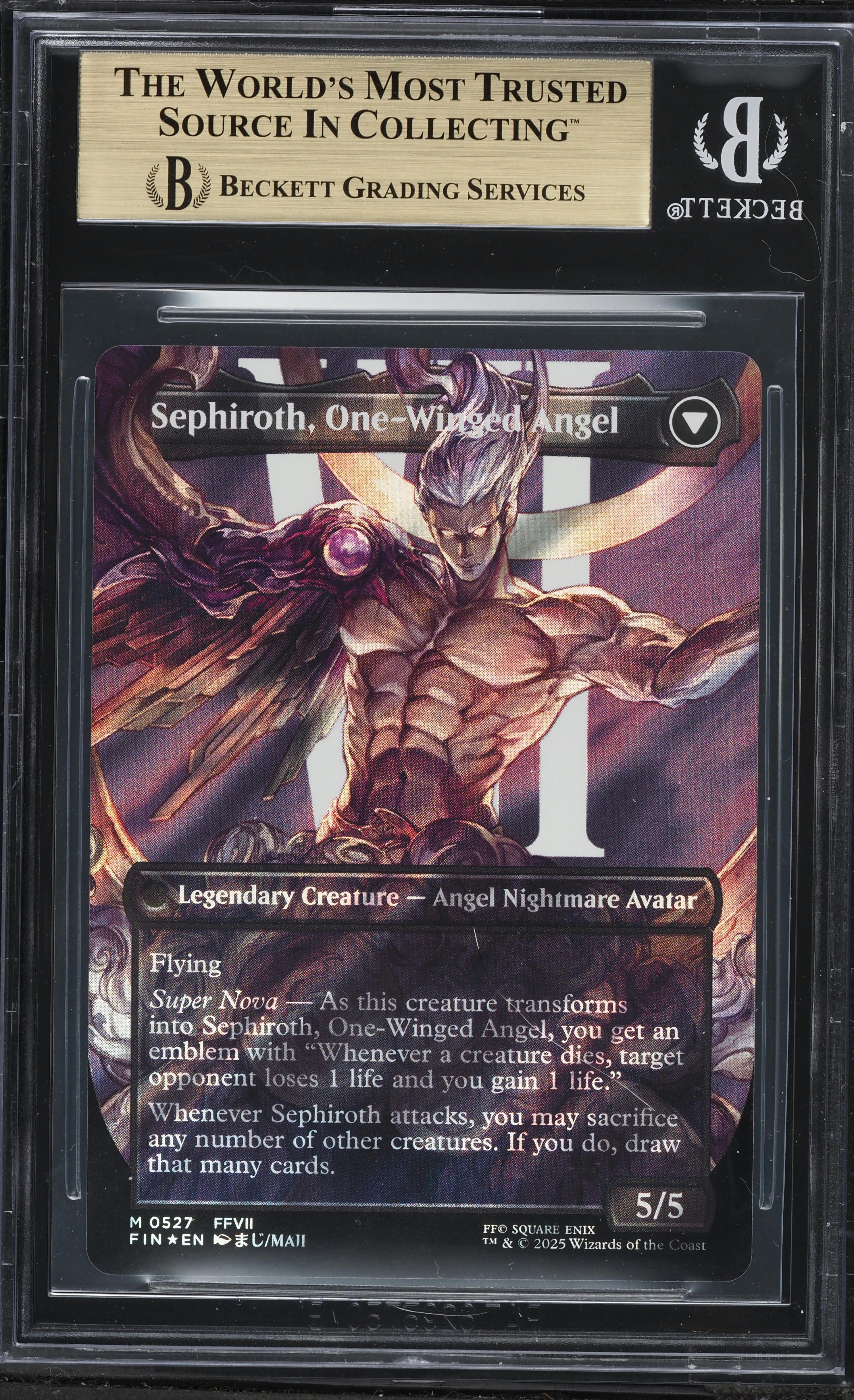 2025 MTG Final Fantasy Surge Foil Fabled Soldier Sephiroth One