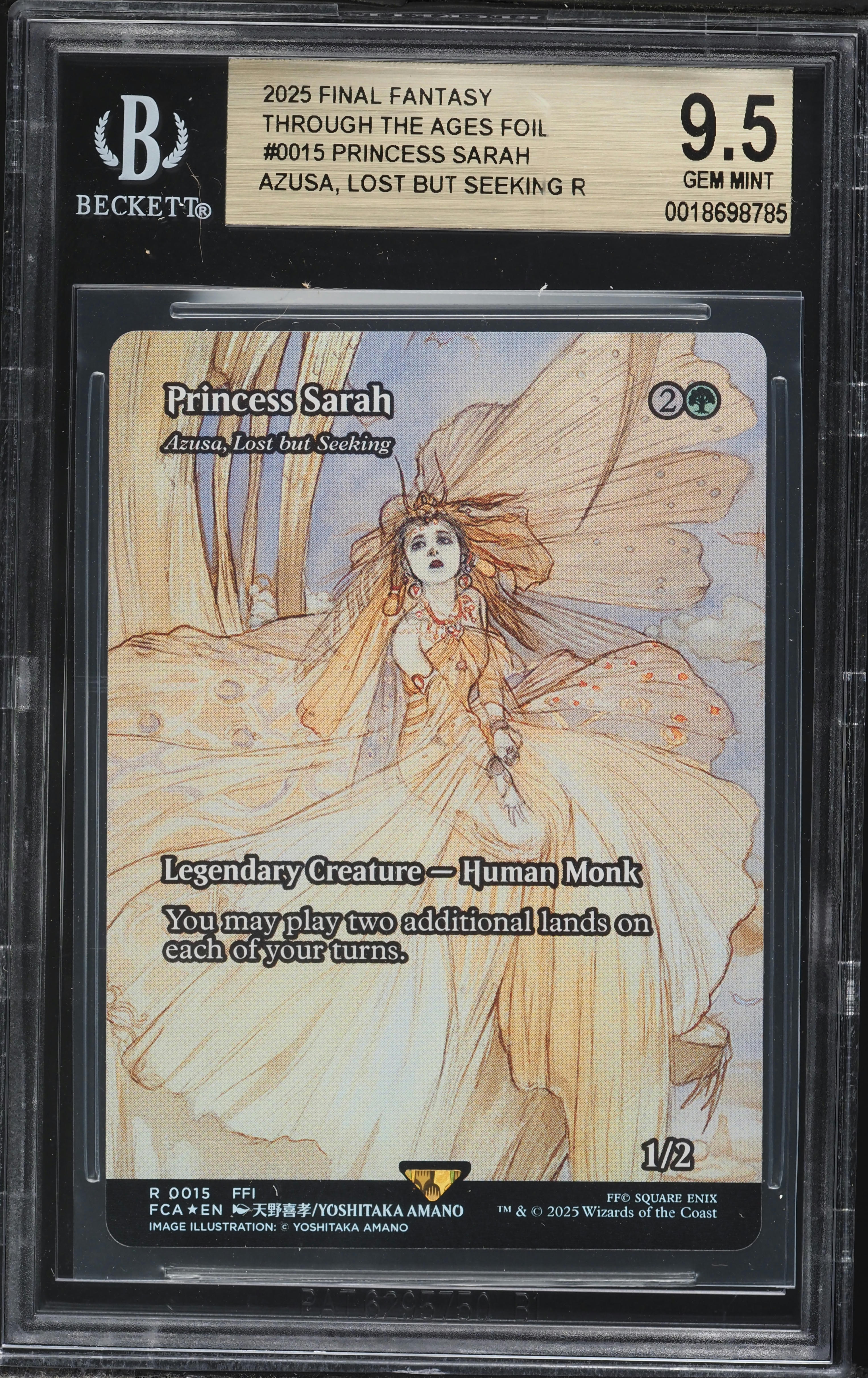 2025 MTG Final Fantasy Through The Ages Foil Princess Sarah Azusa