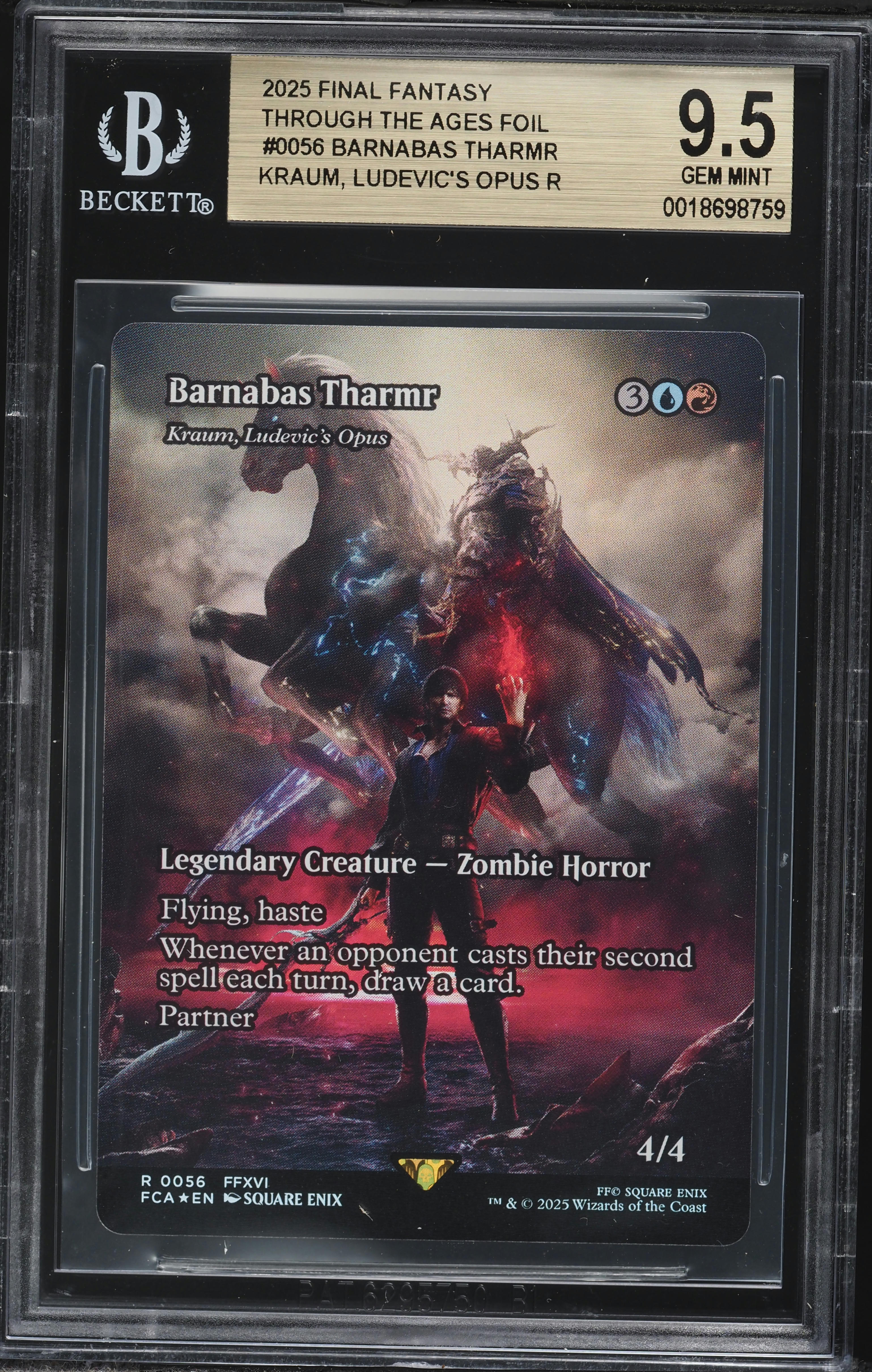 2025 MTG Final Fantasy Through the Ages Foil Barnabas Tharmr Kraum