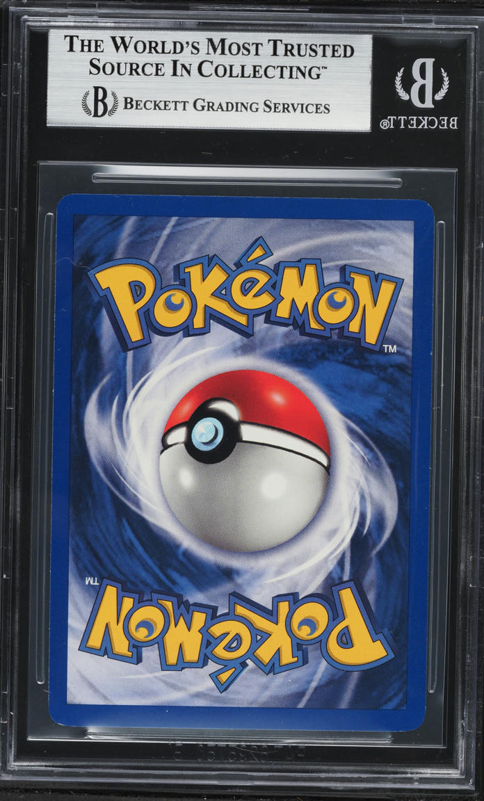 1999 Pokemon Base Set Shadowless 1st Edition 3D Thick Stamp Grass