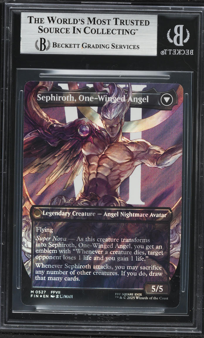 2025 Magic The Gathering MTG Final Fantasy Sephiroth, Fabled Soldier One-Winged  Angel BGS 9 on Fanatics Collect