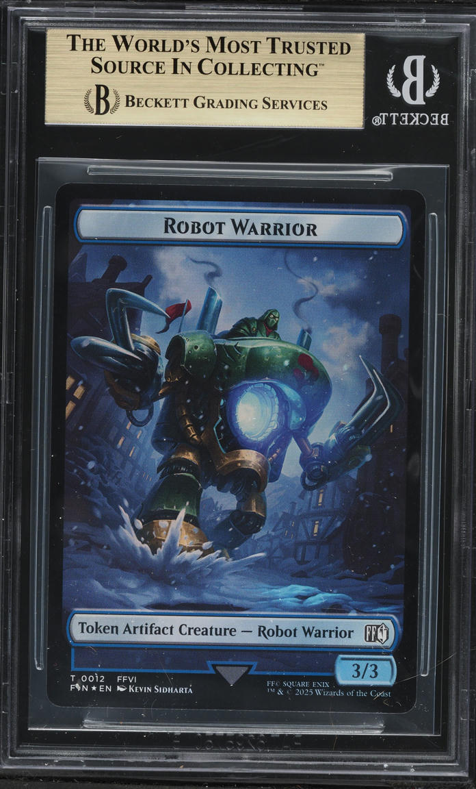 2025 MTG Final Fantasy Tokens Foil Emblem Sephiroth One-Winged Angel BGS 9.5 GEM MINT on Fanatics Collect 2025 MTG Final Fantasy Tokens Foil Emblem Sephiroth One-Winged Angel BGS 9.5 GEM MINT on Fanatics Collect