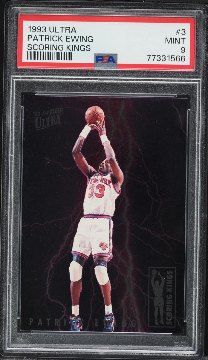 1993 Ultra Scoring Kings Patrick Ewing #3 PSA 9 MINT