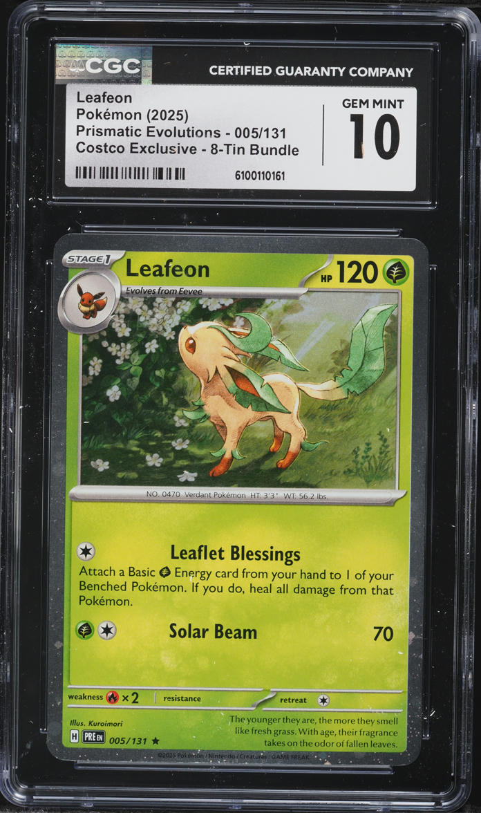 pokemon cards prismatic evolutions costco 2025 Pokémon Prismatic Evolutions Mini Tins 8-Pack (Costco Exclusive) –  Double Up Canada main image 1
