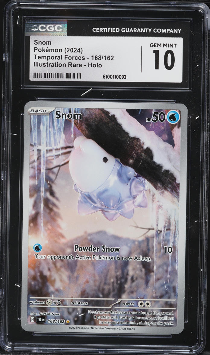 rare snom pokemon card POKMON GAME sv5K 073/071 AR Weakness / Resistance / Retreat Cost Snom Pokemon Cards Price Guide