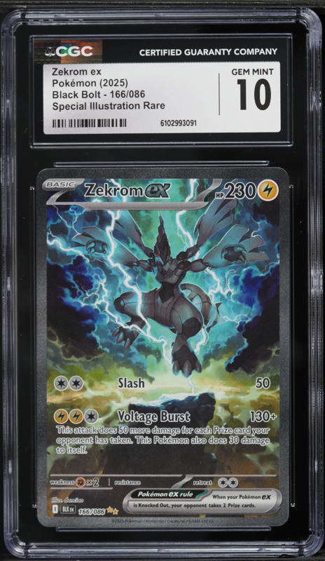 2025 Pokemon Scarlet & Violet Black Bolt Special Illustration Rare