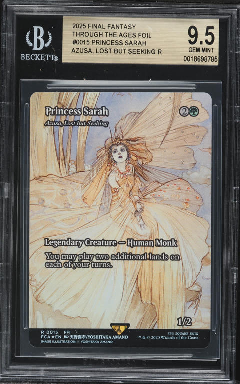 mtg final fantasy princess sarah Full Art - PR-148/21-048L - Promo Princess Sarah Mtg Full Art
