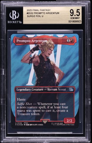 2025 Magic The Gathering Final Fantasy Char Borderless Surge Foil