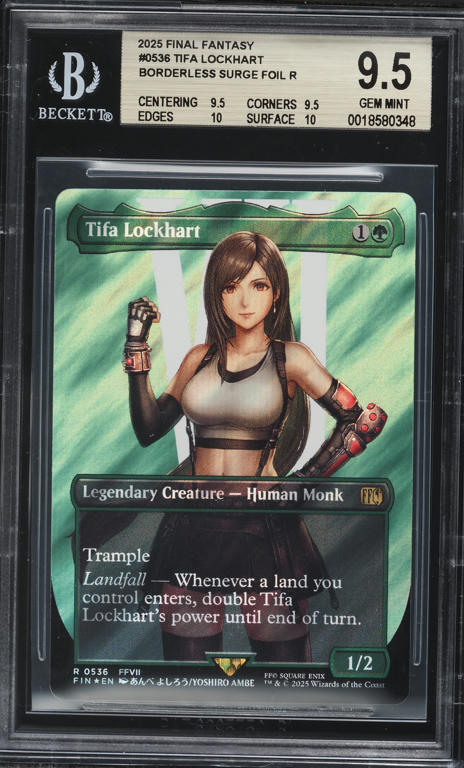 2025 Magic The Gathering MTG Final Fantasy Surge Foil Tifa