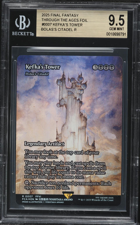 2025 MTG Final Fantasy Through The Ages Foil Kefka's Tower Bolas's