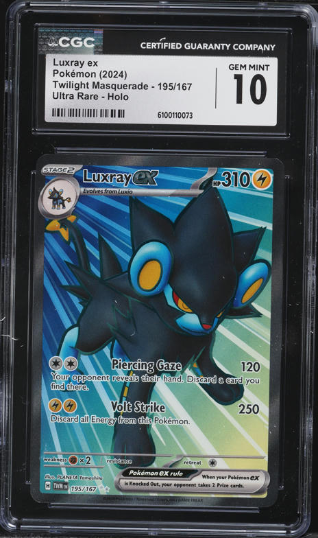 luxray pokemon card ex SR 118/101 Mask of Change sv6 (2.LP)  JariseStore [CC] PiercingGaze (120) Your opponent reveals their hand 2024 Pokemon Scarlet & Violet