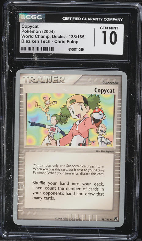 2021 Pokemon SWSH Evolving Skies Oversized Rarity Error Holo Copycat #200  CGC 9 on Fanatics Collect