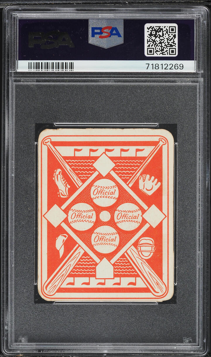 1951 Topps Red Back Yogi Berra #1 PSA 3 VG