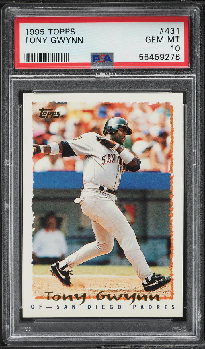 1995 Topps Tony Gwynn #431 PSA 10 GEM MINT