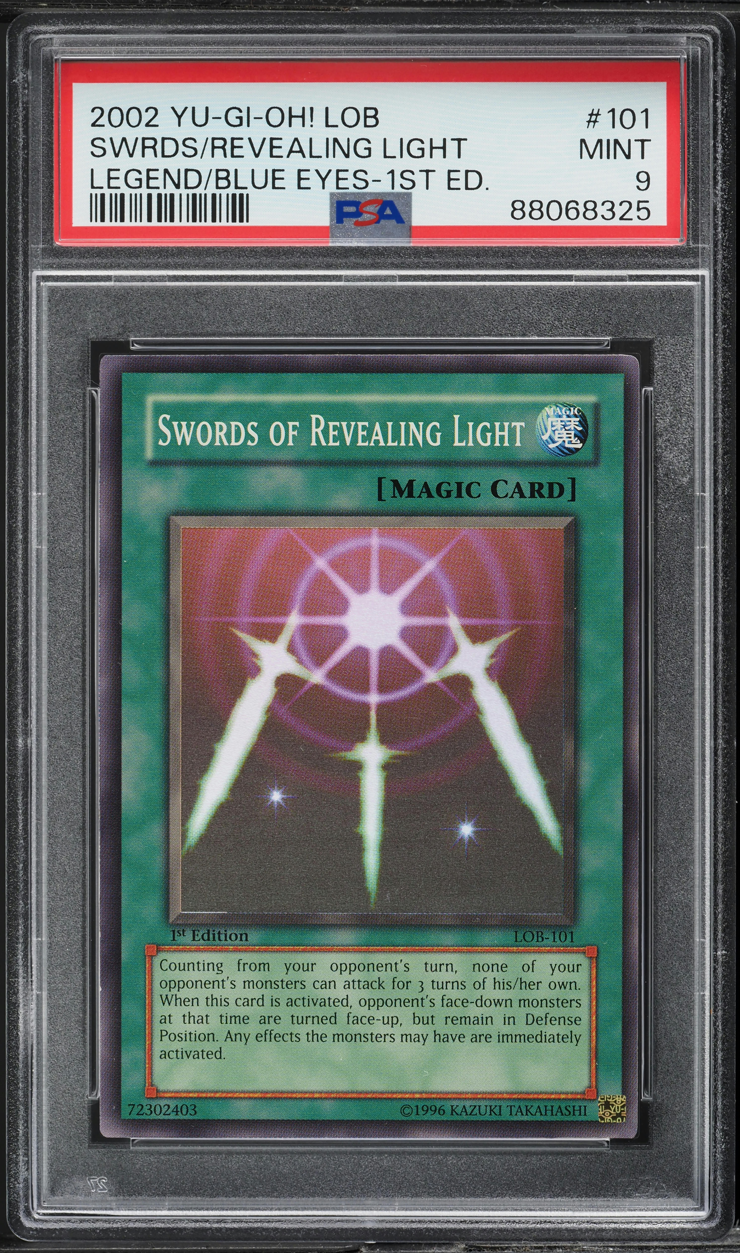 swords of revealing light yugioh card Yu-Gi-Oh SWORDS OF REVEALING LIGHT - LEDD-ENA25 - 1ST EDITION