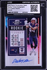 2020 Panini Contenders Optic Ticket Nebula Dalton Keene ROOKIE