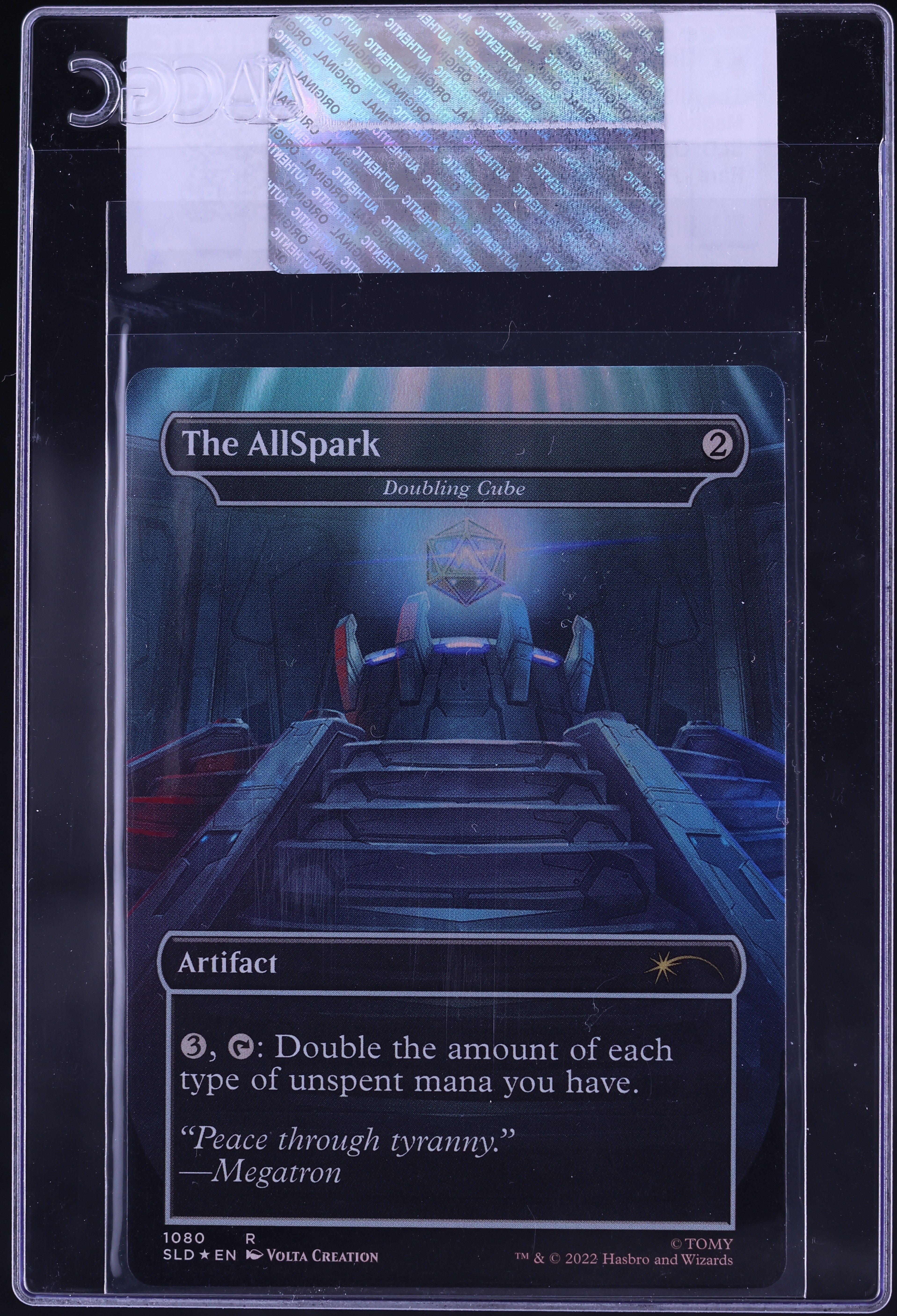 2022 MTG SLD: Optimus Prime Vs. Megatron Foil The AllSpark #1080