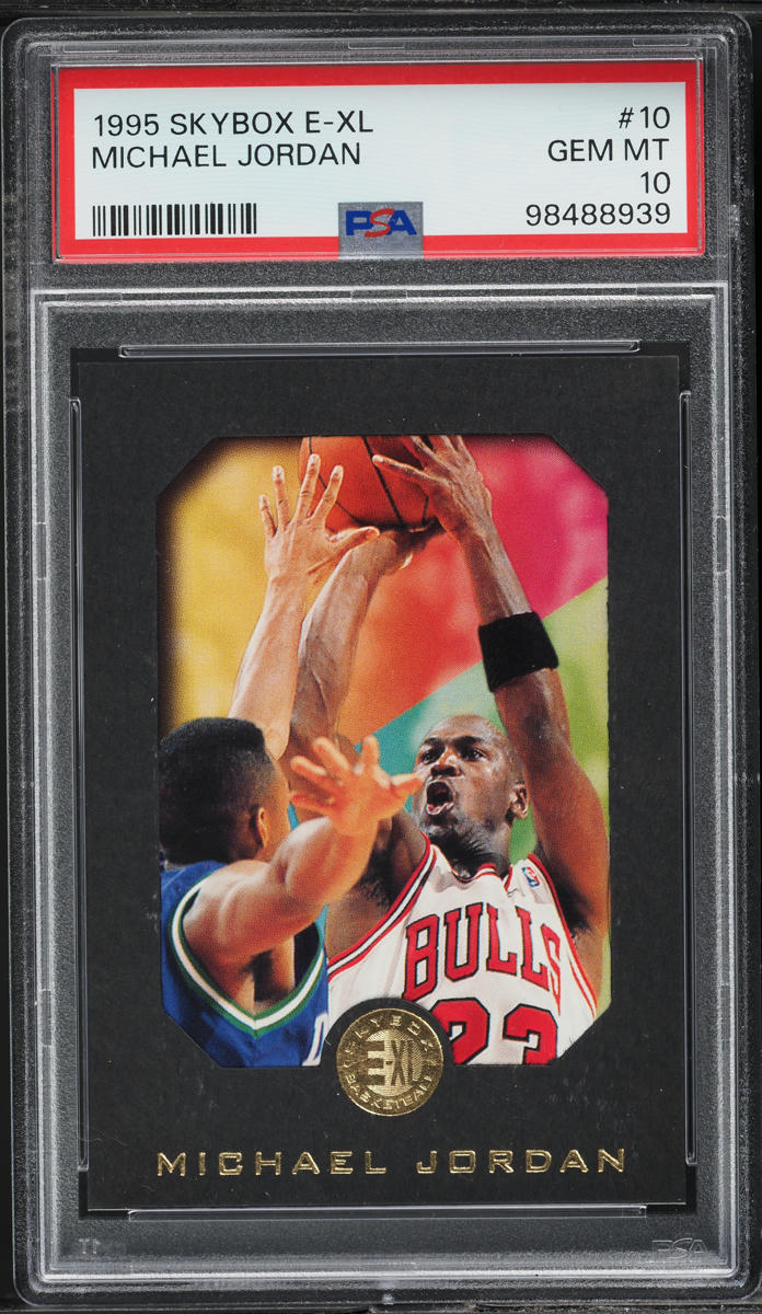 1995 Skybox E-XL Michael Jordan #10 PSA 10 GEM MINT